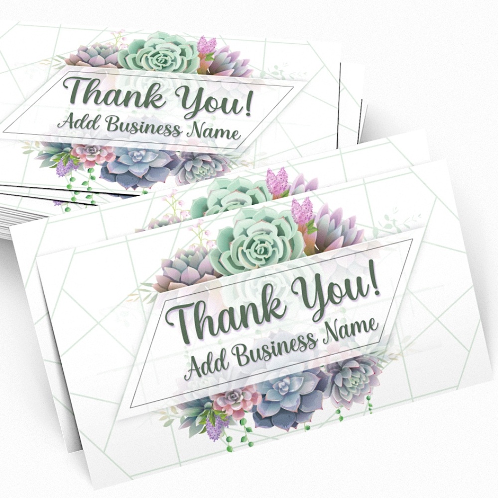 Thank You Cards with Personalization
